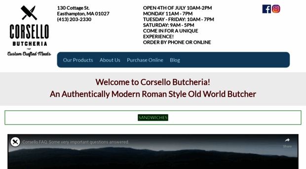 corsellobutcheria.com