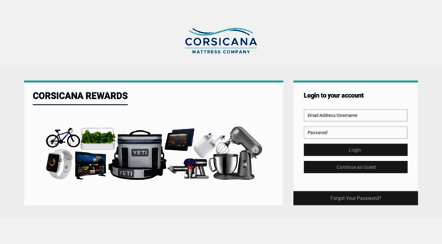 corsicanarewards.com