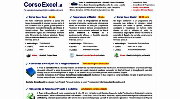 corsoexcel.it