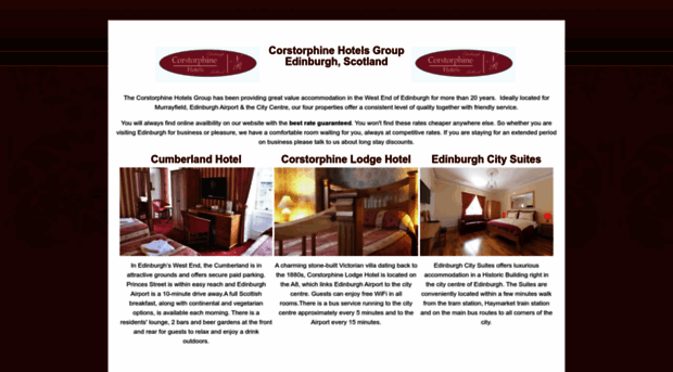 corstorphinehotels.co.uk