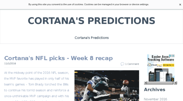 cortanapredictions.com