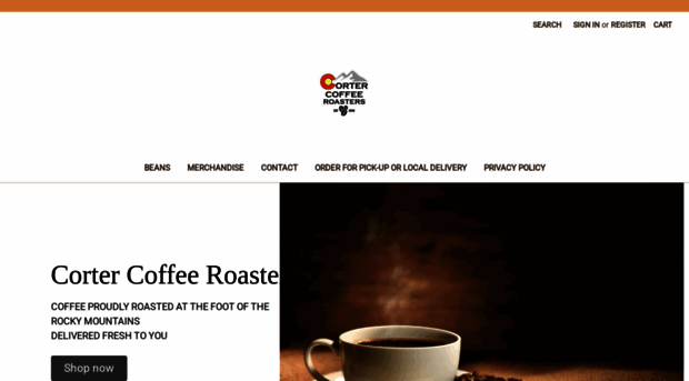 cortercoffeeroasters.com