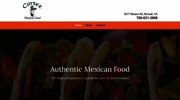 cortezmexicanfood.com