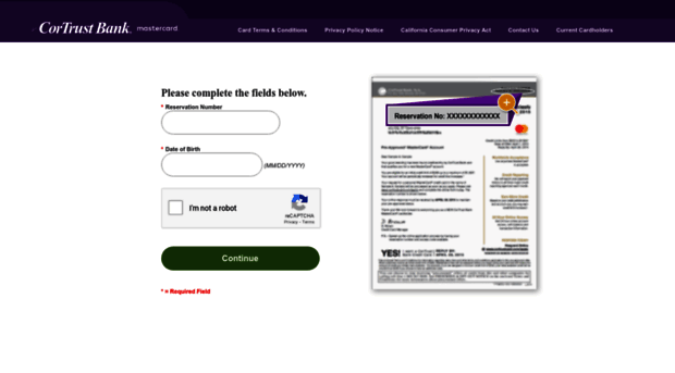 cortrustcard.com
