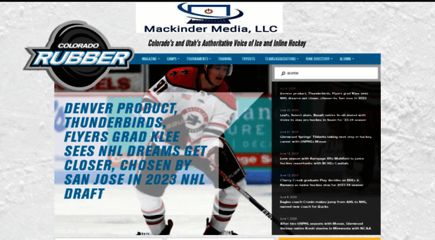 corubberhockey.com