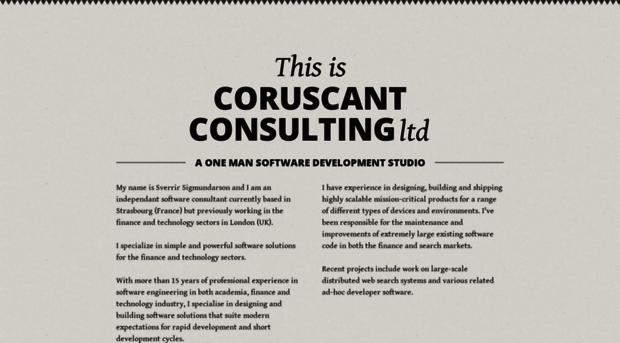 coruscantconsulting.co.uk