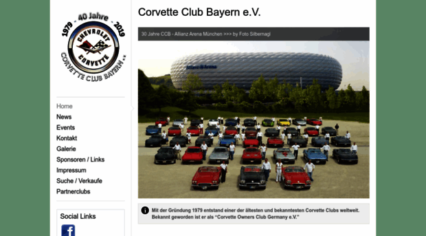 corvette-club-bayern.com