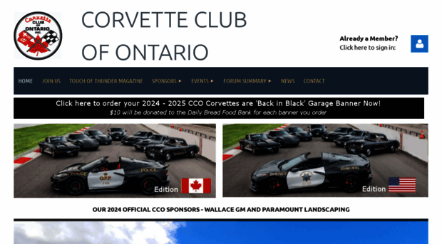 corvetteclubofontario.com