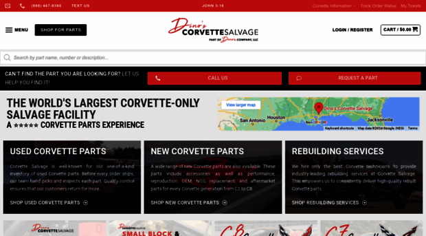 corvettesalvage.com