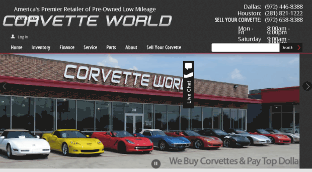 corvettesofhouston.com