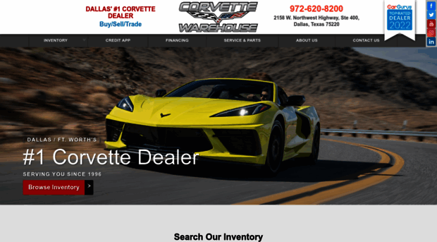 corvettewarehouse.com