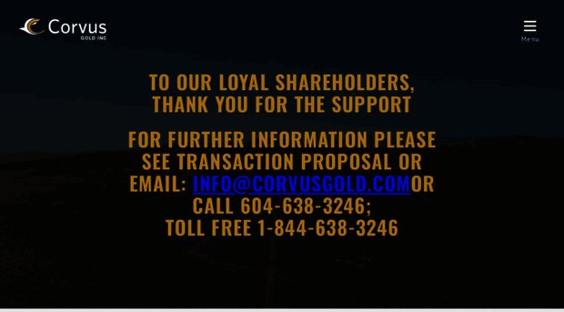 corvusgold.com