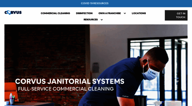 corvusjanitorial.com