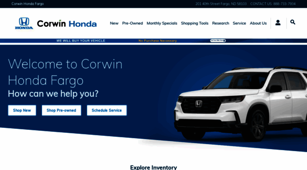 corwinhonda.com