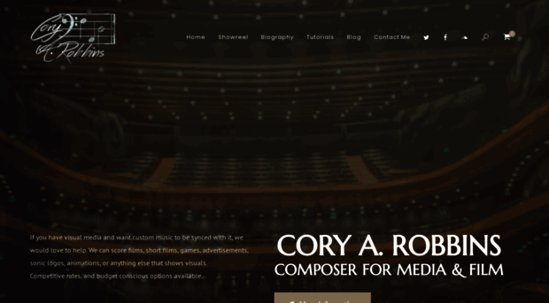 coryarobbinsmusic.com