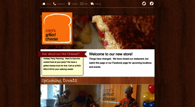 corysgrilledcheese.com
