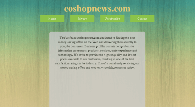 coshopnews.com