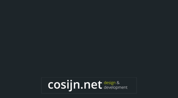 cosijn.net