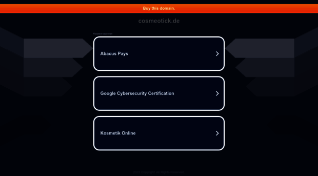 cosmeotick.de