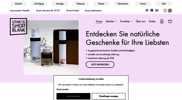 cosmetic-shop-blank.de