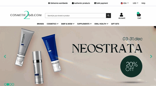 cosmetic2go.com