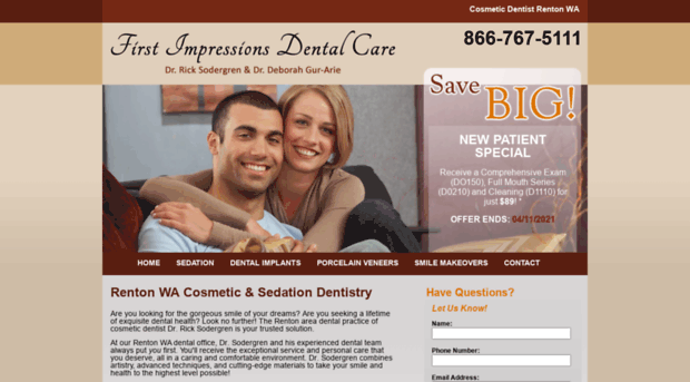 cosmeticdentistrentonwa.com