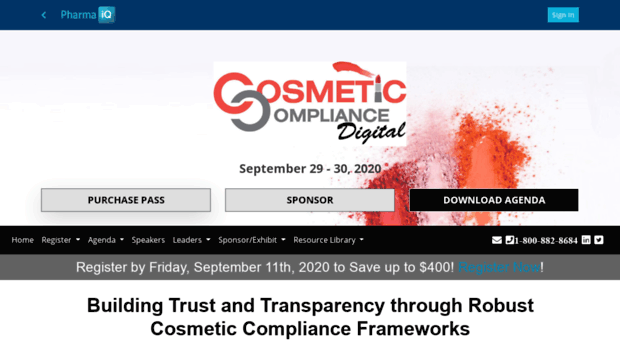 cosmeticscompliance.iqpc.com