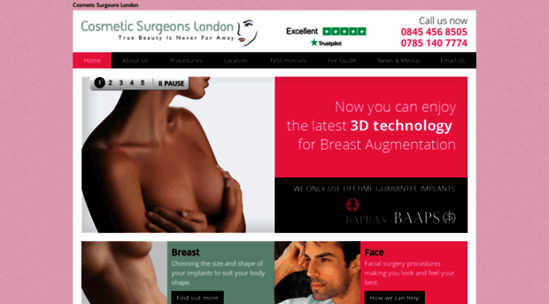 cosmeticsurgeonslondon.co.uk