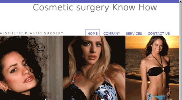 cosmeticsurgeryknowhow.com