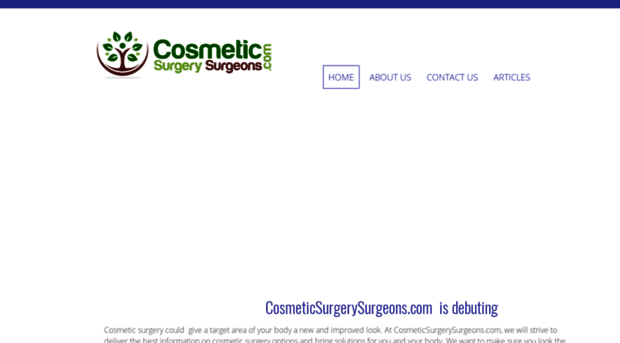 cosmeticsurgerysurgeons.com