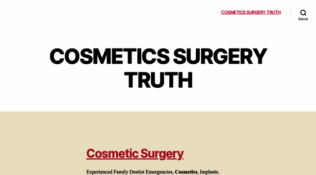 cosmeticsurgerytruth.com