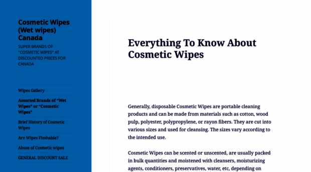 cosmeticwipes.ca