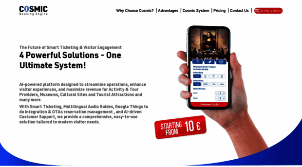 cosmic-booking-engine.com