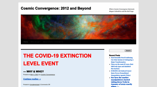 cosmicconvergence.org