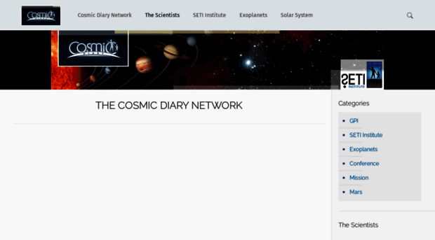 cosmicdiary.org