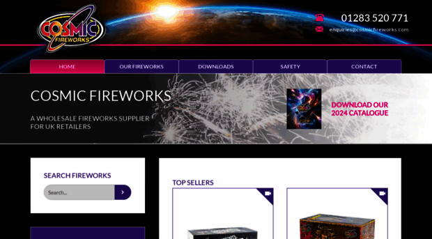 cosmicfireworks.com