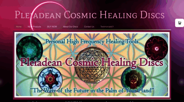 cosmichealingdiscs.com