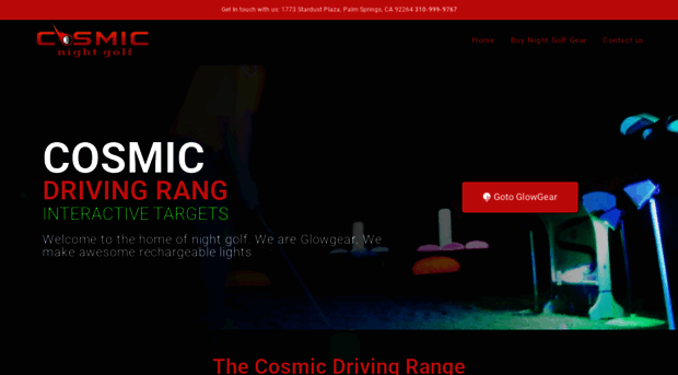 cosmicnightgolf.com