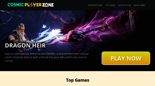 cosmicplayerzone.com