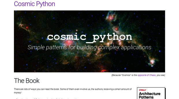 cosmicpython.com