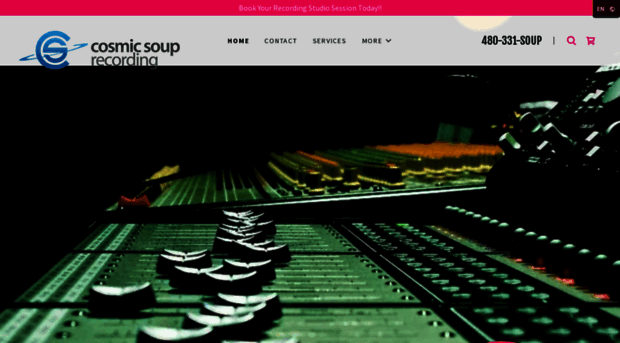 cosmicsouprecording.com