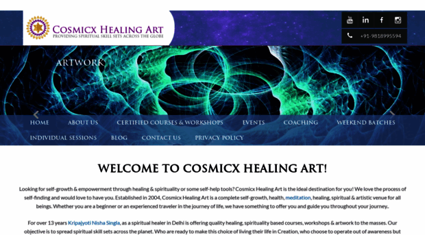 cosmicxhealingart.com