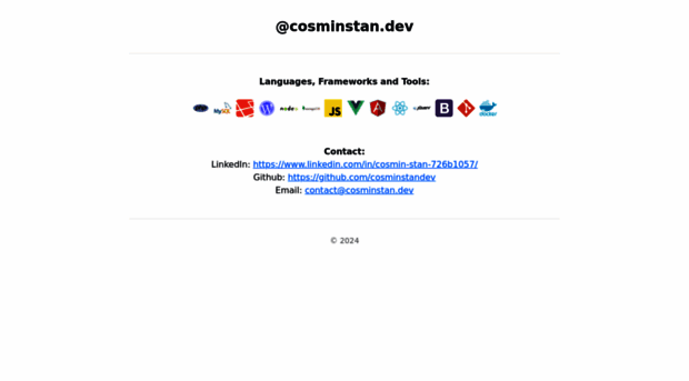 cosminstan.dev