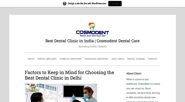 cosmodentclinicindia.wordpress.com