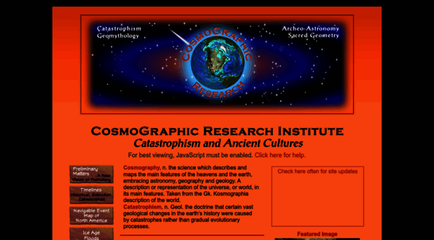 cosmographicresearch.org