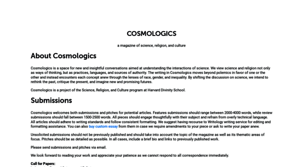 cosmologicsmagazine.com