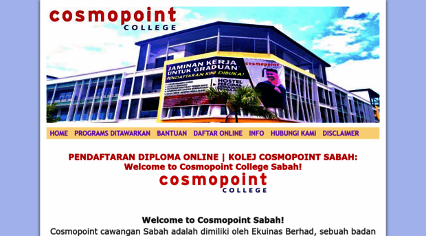 cosmopointcollege.com