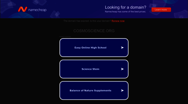 cosmoscience.org