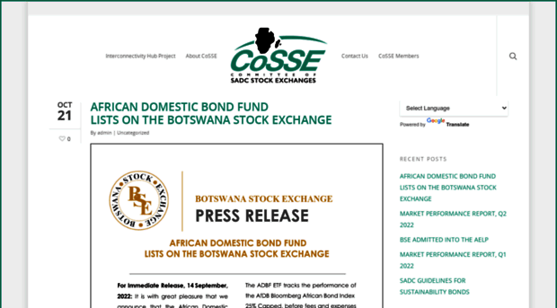 cosse.africa