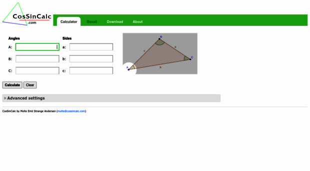 cossincalc.com